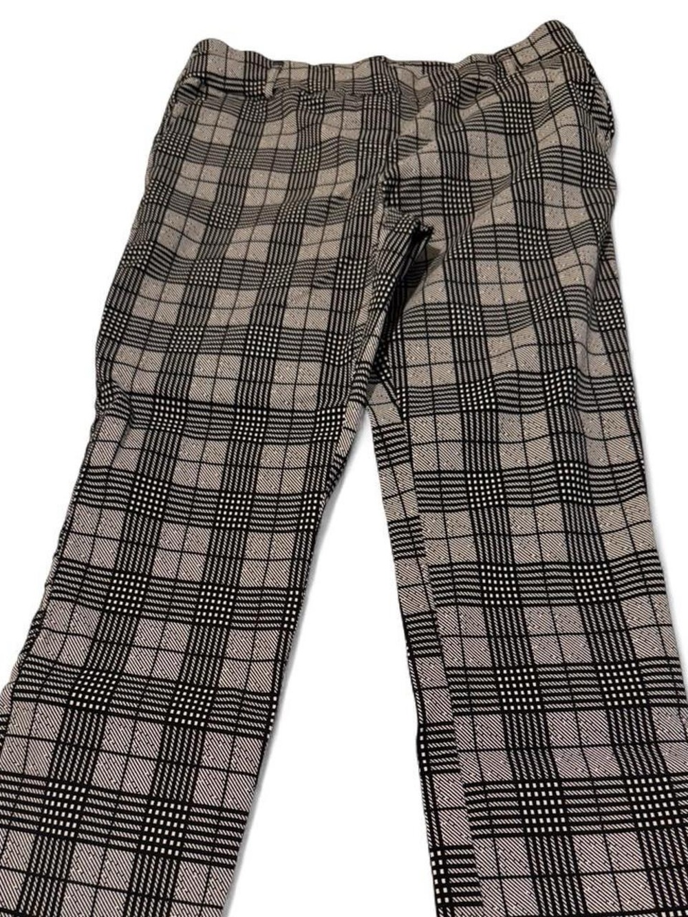 Jules & Leopold Black and White Plaid Pants Women’s Size M